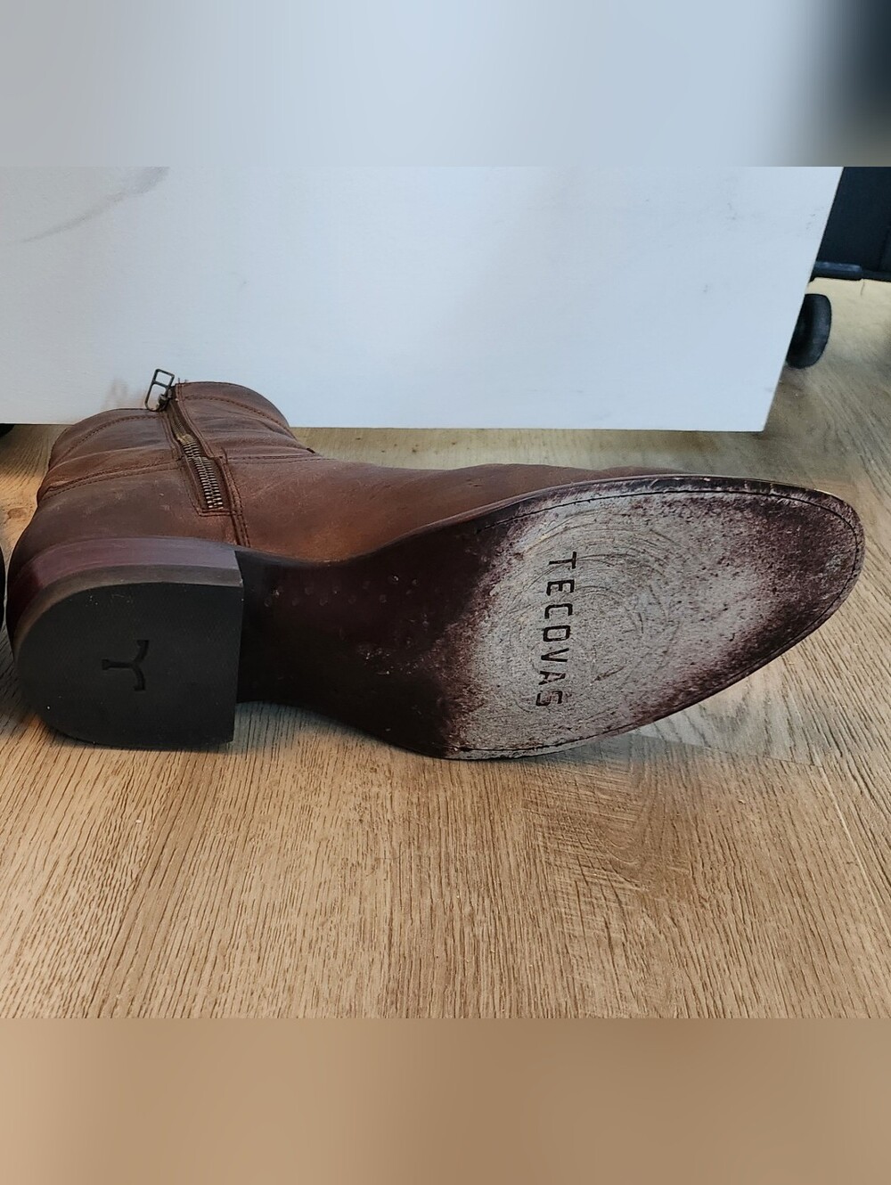 Men's TECOVAS Dean Zipper Boots - Picture 3 of 15